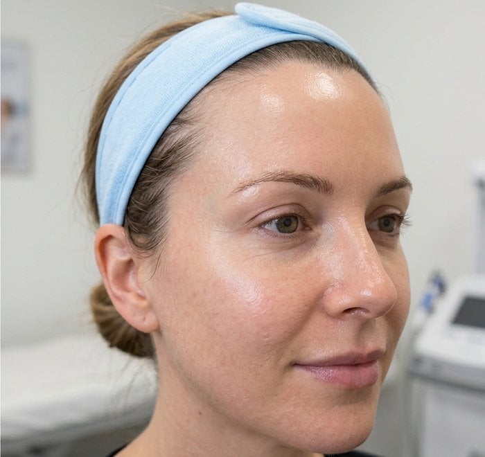 PRP Microneedling — after